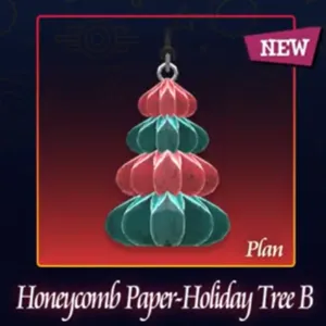 Honeycomb Holiday Tree B