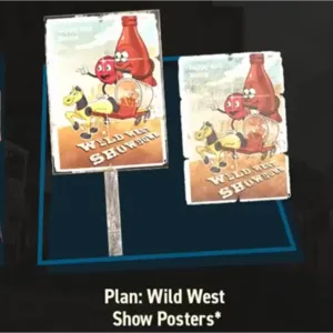 Wild West Show Posters