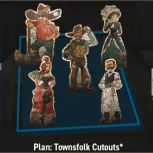 Townsfolk Cutouts