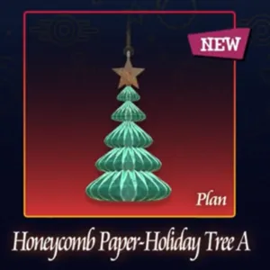 Honeycomb Holiday Tree A