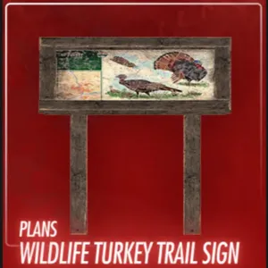 Wildlife Turkey Sign