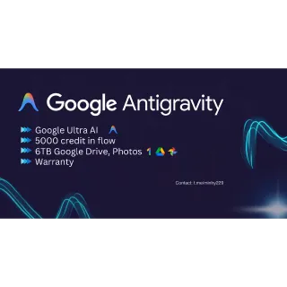 🔥 Gemini Ultra + Antigravity Ultra + 6TB Google Drive + Veo3 (1 Month)