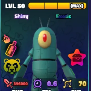 shiny NC plankton robot
