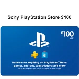 $100 PlayStation Gift Card 