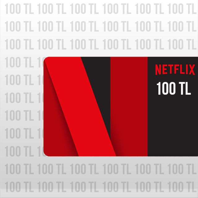 100 TL Netflix Gift Card TURKEY Automatic Delivery Other