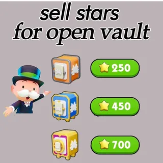 ✨200✨ STAR  MONOPOLY GO