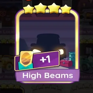 HIGH BEAMS GOLDEN BLITZ MONOPOLY GO 4⭐ 