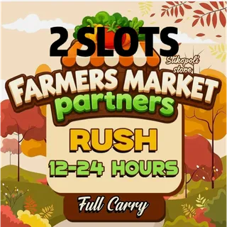 2 SLOT FARMERS MARKET PARTNERS EVENT MONOPOLY GO 