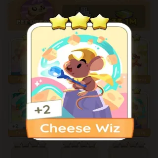3⭐ CHEESE WIZ 3⭐ MONOPOLY GO 