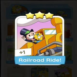 RAILROAD RIDE! 3⭐ MONOPOLY GO