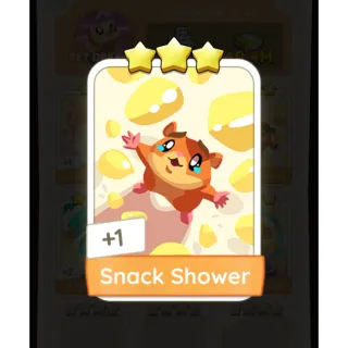 3 ✨ snack shower  3 ✨ MONOPOLY GO