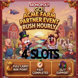 4 SLOTS ACME FARM PARTNERS EVENT