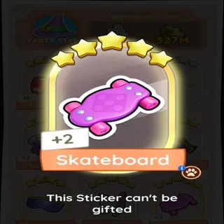 5⭐ SKATEBOARD GOLDEN BLITZ MONOPOLY GO 