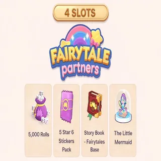 4 SLOTS FAIRYTALE PARTNER EVENT 