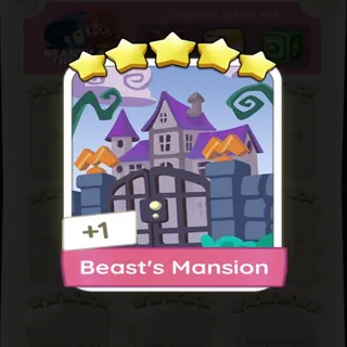 BEAST'S MANSION 5⭐ MONOPOLY GO 