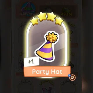 4⭐ PARTY HAT  4⭐ MONOPOLY GO 