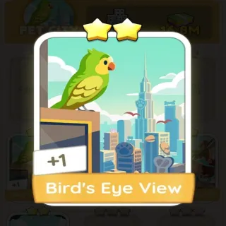 2⭐ BIRD'S EYE VIEW  2⭐ MONOPOLY GO 
