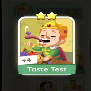 2⭐ TASTE TEST MONOPOLY GO 