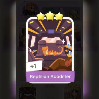 3⭐ REPTILIAN ROADSTER 3⭐ MONOPOLY GO