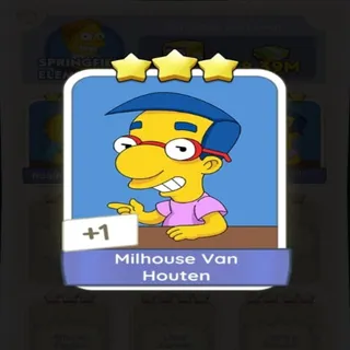 MILHOUSE VAN HOUTEN 2⭐ MONOPOLY GO 