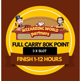 3x Slot Wizarding World Partner Event Monopoly Go