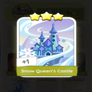 3⭐ SNOW QUEEN'S CASTLE MONOPOLY GO 