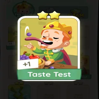 2⭐ TASTE TEST MONOPOLY GO 