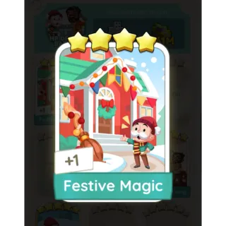  FESTIVE MAGIC MONOPOLY GO