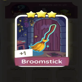 3⭐  BROOMSTICK MONOPOLY GO 