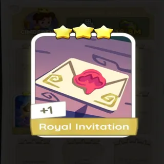  ROYAL INVITATION 3⭐ MONOPOLY GO ✨