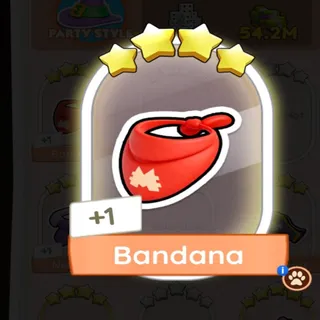 4 ✨ BANDANA  4 ✨ MONOPOLY GO