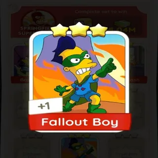 FALLOUT BOY 3⭐ MONOPOLY GO 