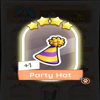 Party hat  4 ⭐ MONOPOLY GO 4 ✨