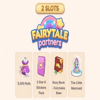 2 SLOTS FAIRYTALE PARTNER EVENT   