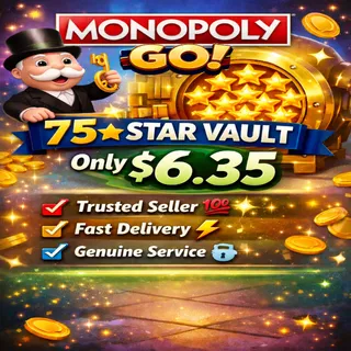 75✨ STAR VAULT MONOPOLY GO ✨
