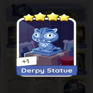 4✨ DERPY STATUE MONOPOLY GO 