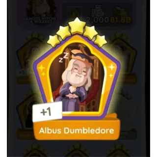 5 ⭐ ALBUS DUMBLEDORE 5 ⭐ MONOPOLY GO 