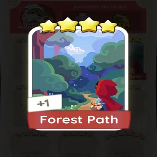  FOREST PATH 4⭐ MONOPOLY GO ✨