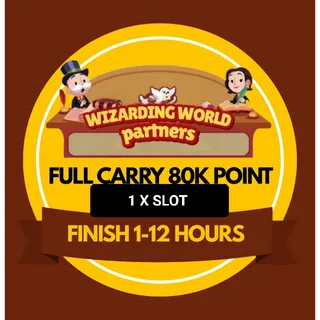 1 X SLOT Wizarding World Partner Event Monopoly Go