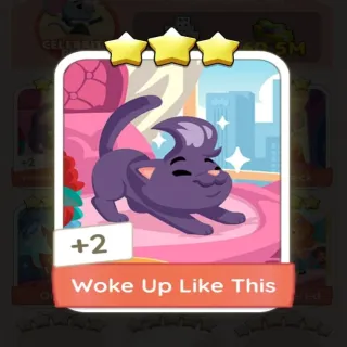 3⭐ WOKE UP LIKE THIS 3⭐ MONOPOLY GO 
