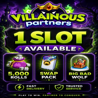 1 SLOT VILLAINOUS PARTNER EVENT 
