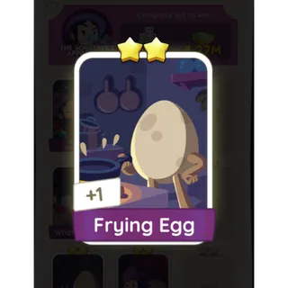 2⭐ FRYING EGG MONOPOLY GO 