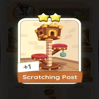 2⭐ SCRATCHING POST MONOPOLY GO 
