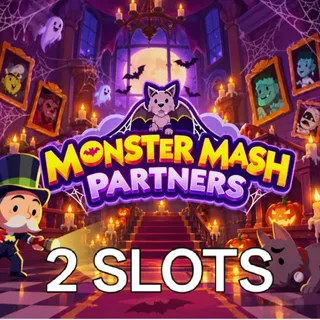 MONSTER MASH PARTNERS MONOPOLY GO 2 SLOTS 