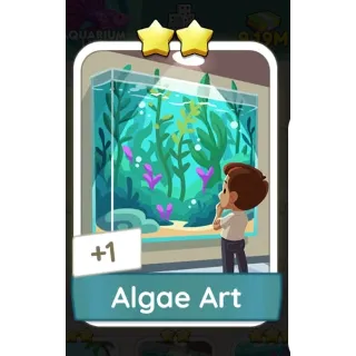 2⭐ ALGAE ART  2⭐ MONOPOLOY GO