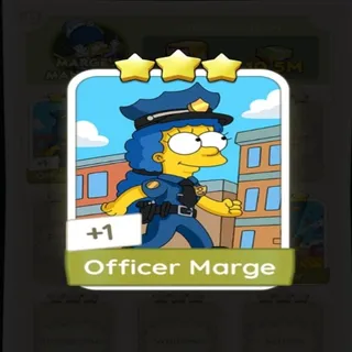 OFFICER MARGE 3⭐ MONOPOLY GO