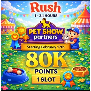 1 X SLOT  PET SHOW PARTNERS MONOPOLOY GO