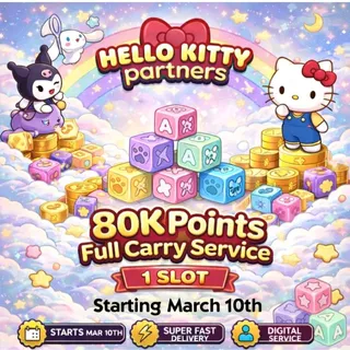 HELLO KITTY PARTNERS MONOPOLY GO! 1 X SLOT
