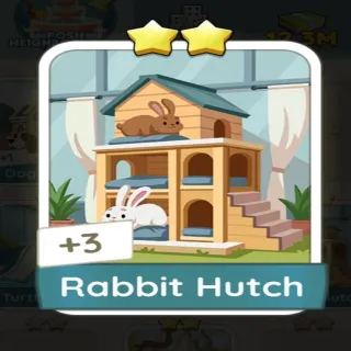 2⭐ RABBIT HUTCH 2⭐ MONOPOLY GO 