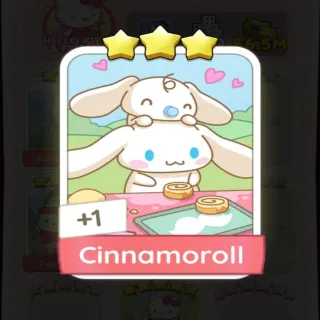3⭐ CINNAMOROLL  3⭐ MONOPOLY GO 